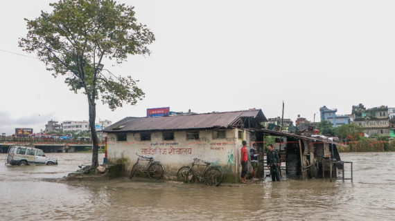 मकवानपुरमा भारी वर्षा, दिउँसोसम्मै सतर्कता अपनाउन आग्रह